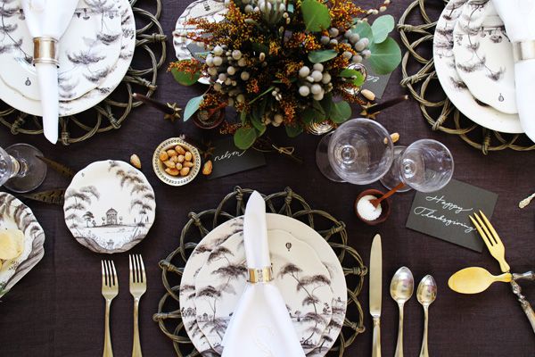 thanksgiving table decor